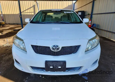 2010 Toyota Corolla Base from USA, damaged, VIN 2T1BU4EE5AC367248